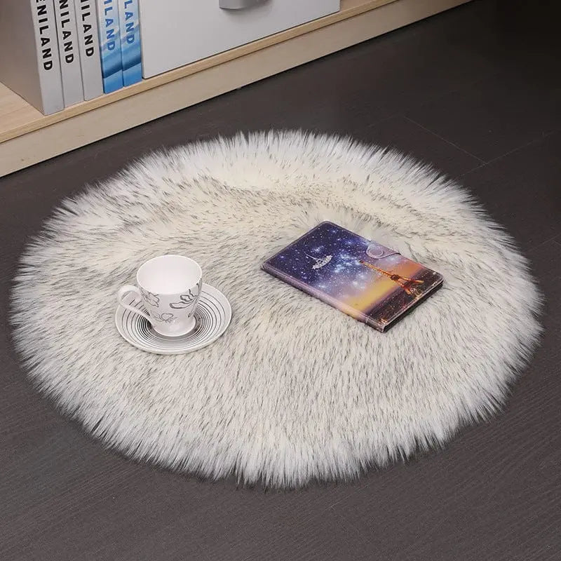 Luxurious CloudSoft Circular Plush Rug Brooklyn & Birch