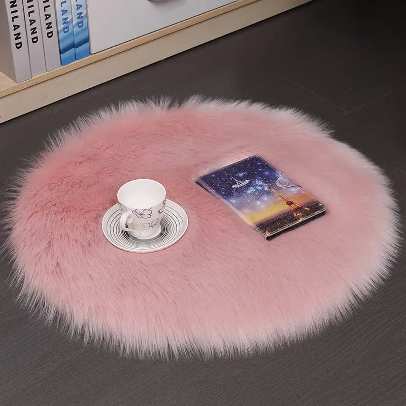 Luxurious CloudSoft Circular Plush Rug Brooklyn & Birch