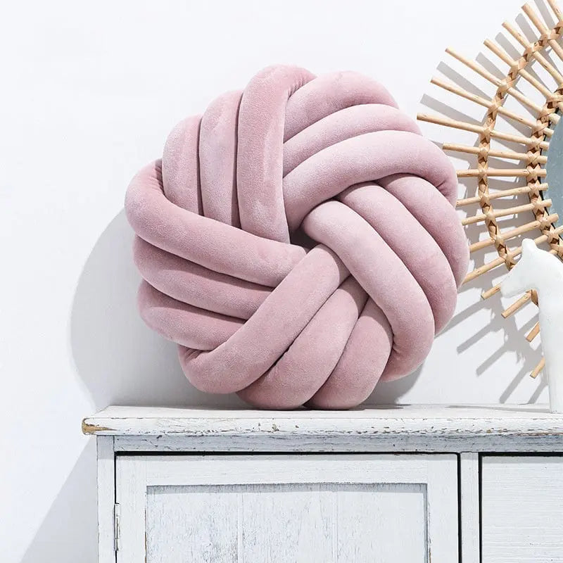 Cozy Nordic Knot Soft Pillow Brooklyn & Birch