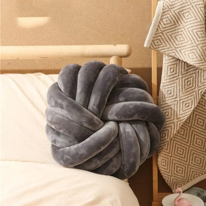 Cozy Nordic Knot Soft Pillow Brooklyn & Birch