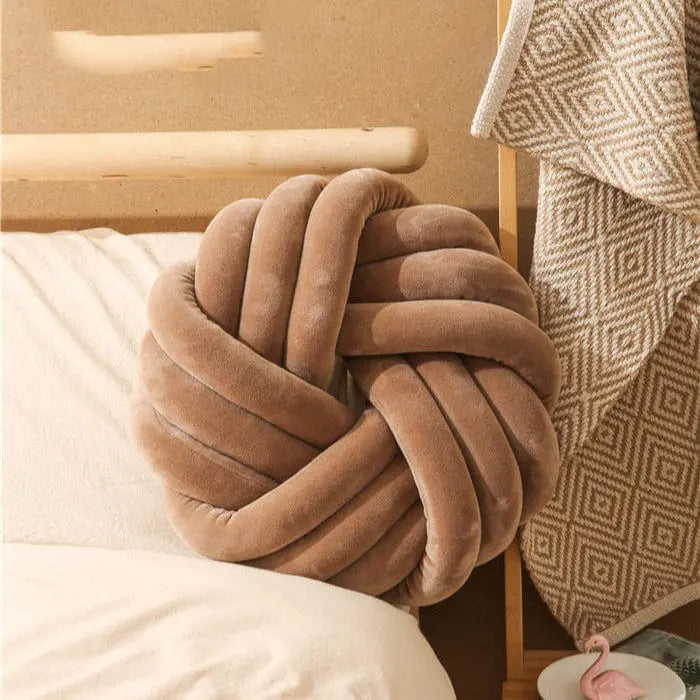 Cozy Nordic Knot Soft Pillow Brooklyn & Birch