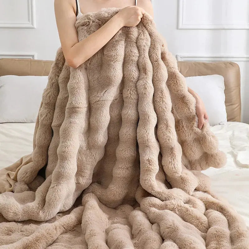 Cozy Luxe Velvet Blanket by LushNest Brooklyn & Birch