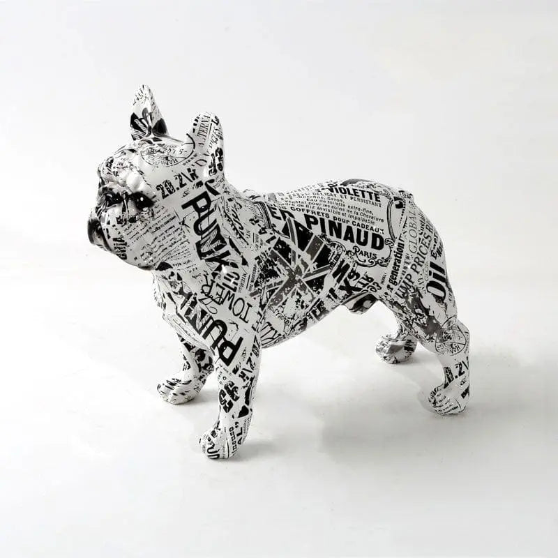 Charming Playful English Bulldog Resin Figurine Brooklyn & Birch