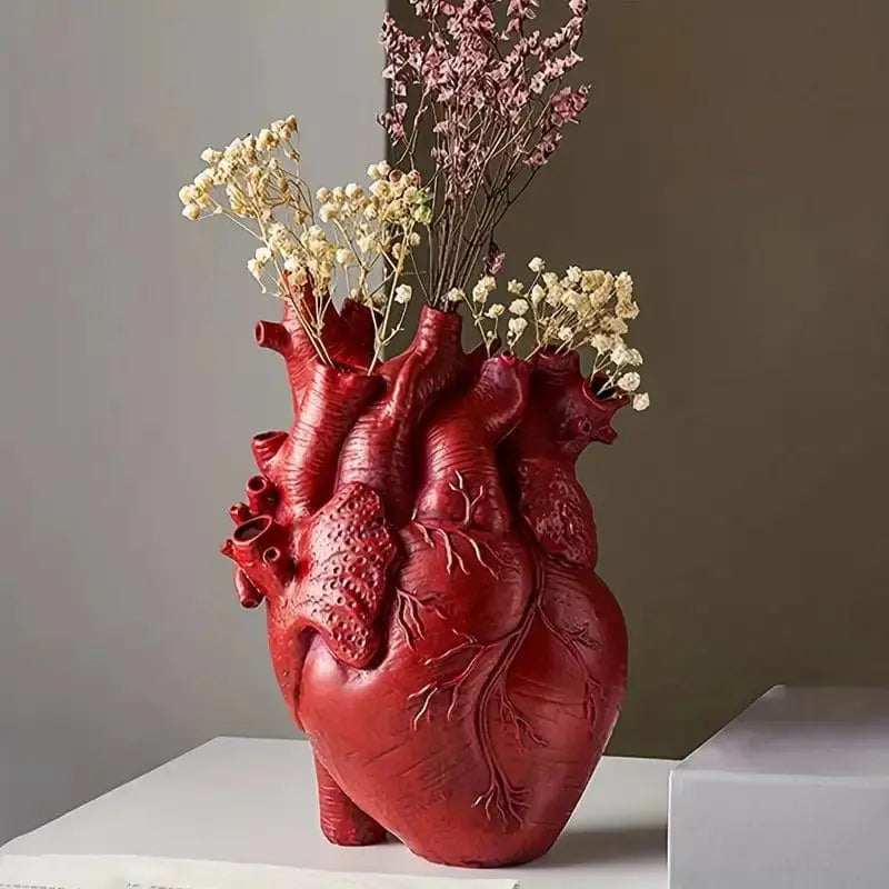 Enchanting BloomHeart Resin Vase Brooklyn & Birch