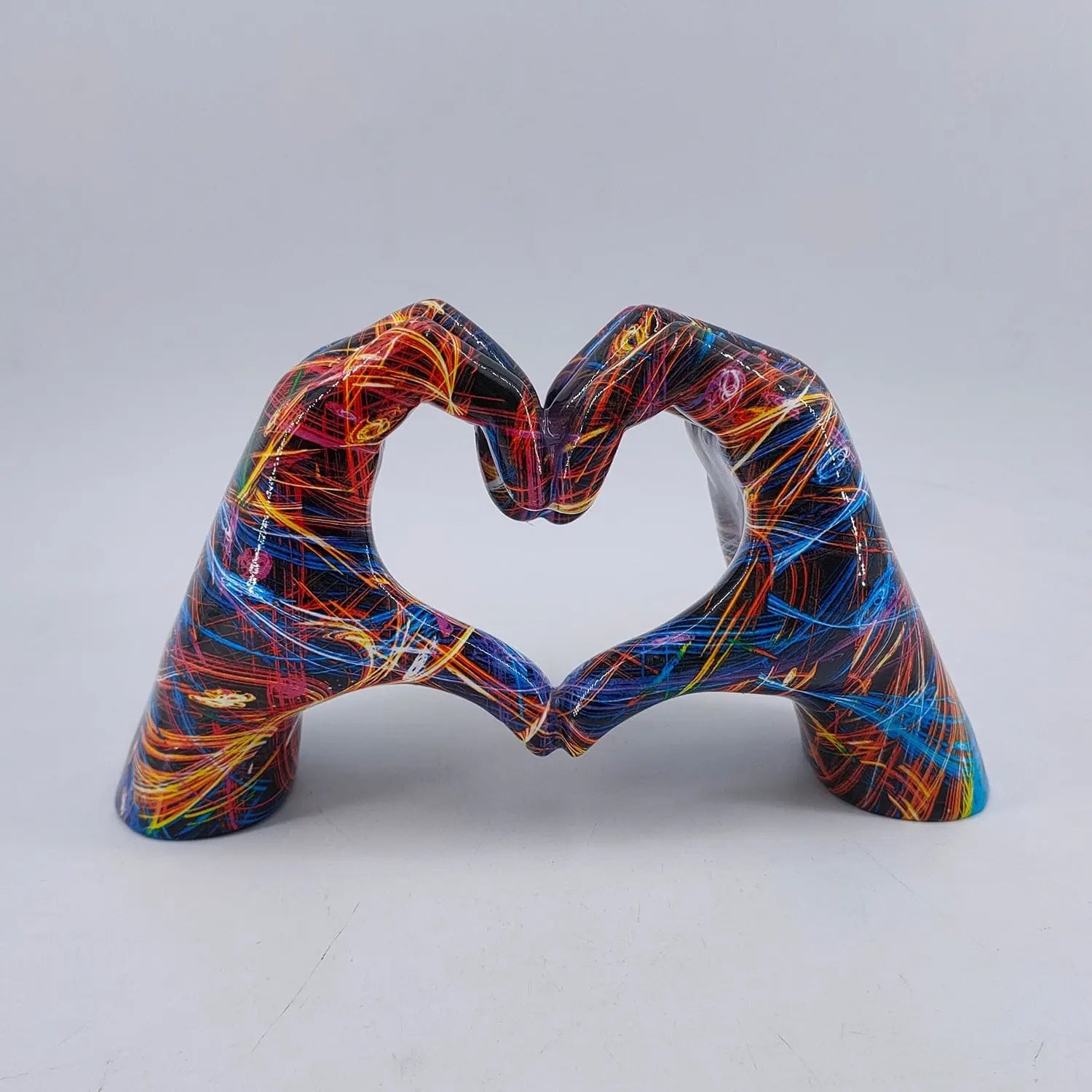Heartfelt Hands Resin Art Piece Brooklyn & Birch