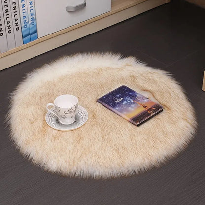 Luxurious CloudSoft Circular Plush Rug Brooklyn & Birch