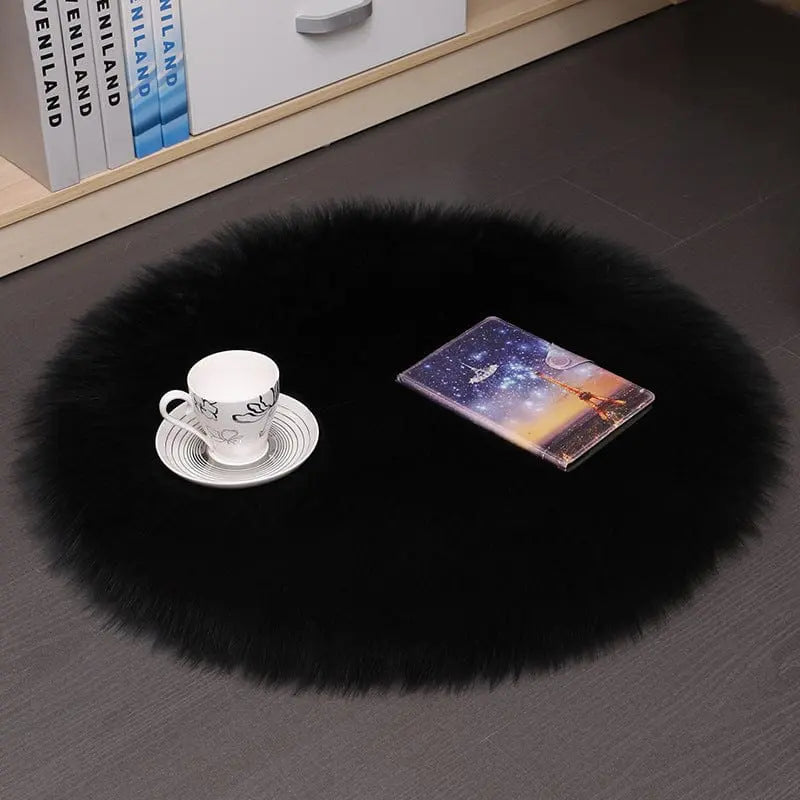 Luxurious CloudSoft Circular Plush Rug Brooklyn & Birch