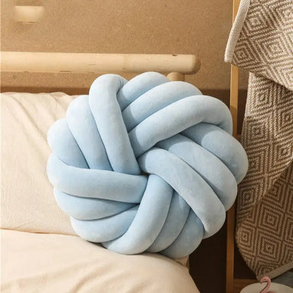 Cozy Nordic Knot Soft Pillow Brooklyn & Birch