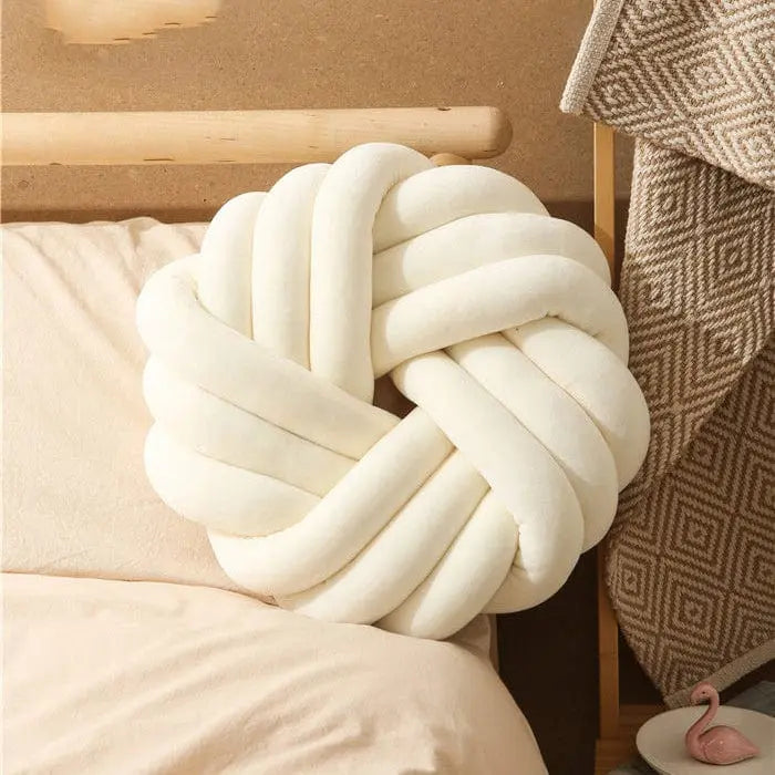 Cozy Nordic Knot Soft Pillow Brooklyn & Birch