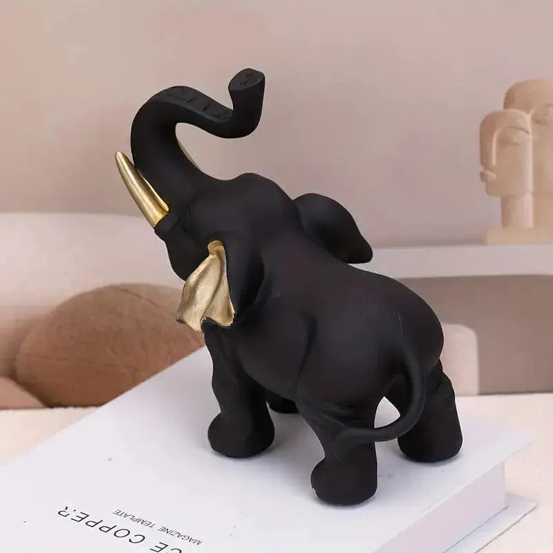 Stunning Eleva Resin Elephant Figurine Brooklyn & Birch