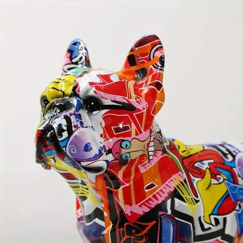 Charming Playful English Bulldog Resin Figurine Brooklyn & Birch