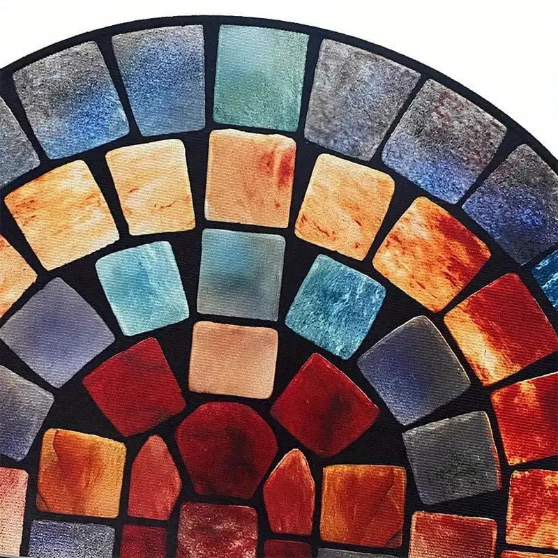 Luxurious Velvet StoneMosaic Door Mat Brooklyn & Birch