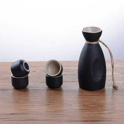 Elegant Sakura Vintage Sake Set for Timeless Celebrations Brooklyn & Birch