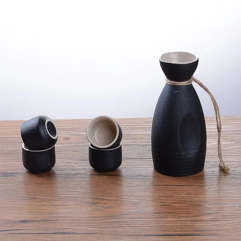 Elegant Sakura Vintage Sake Set for Timeless Celebrations Brooklyn & Birch