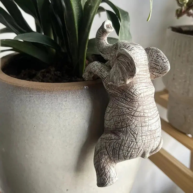 Charming Elephant Wall Art Sculpture Brooklyn & Birch