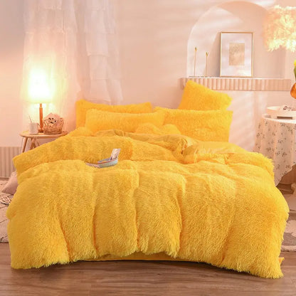 Luxurious CozyCloud Plush Duvet Cover Set for Ultimate Comfort Brooklyn & Birch