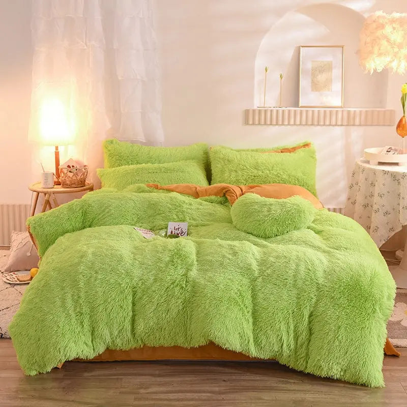Luxurious CozyCloud Plush Duvet Cover Set for Ultimate Comfort Brooklyn & Birch