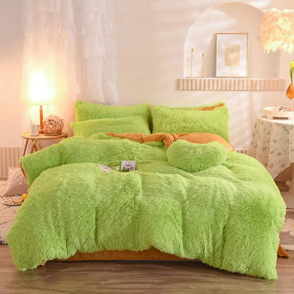 Luxurious CozyCloud Plush Duvet Cover Set for Ultimate Comfort Brooklyn & Birch