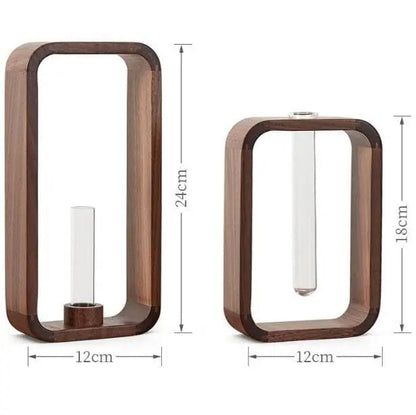 Elegant ZenFrame Wooden Vase for Stylish Home Decor Brooklyn & Birch
