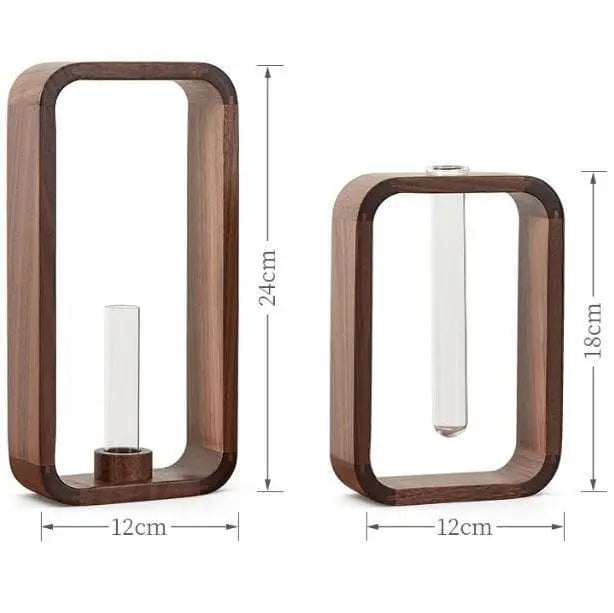 Elegant ZenFrame Wooden Vase for Stylish Home Decor Brooklyn & Birch