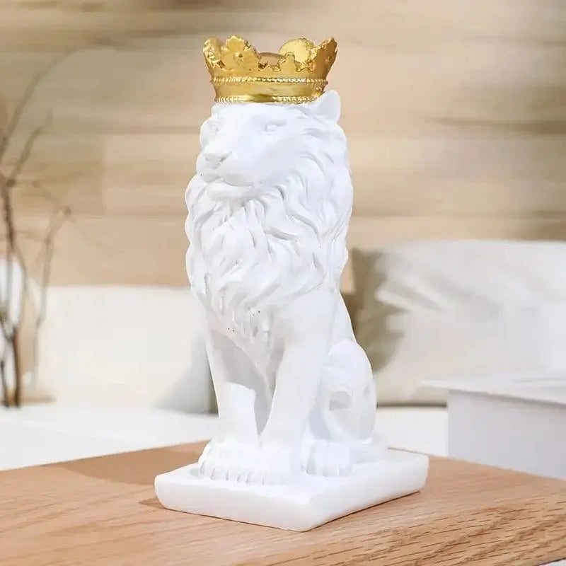 Regal Lion King Sculpture for Your Home Décor Brooklyn & Birch