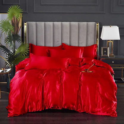 Opulent LuxeSilk Ice Silk Bedding Collection Brooklyn & Birch
