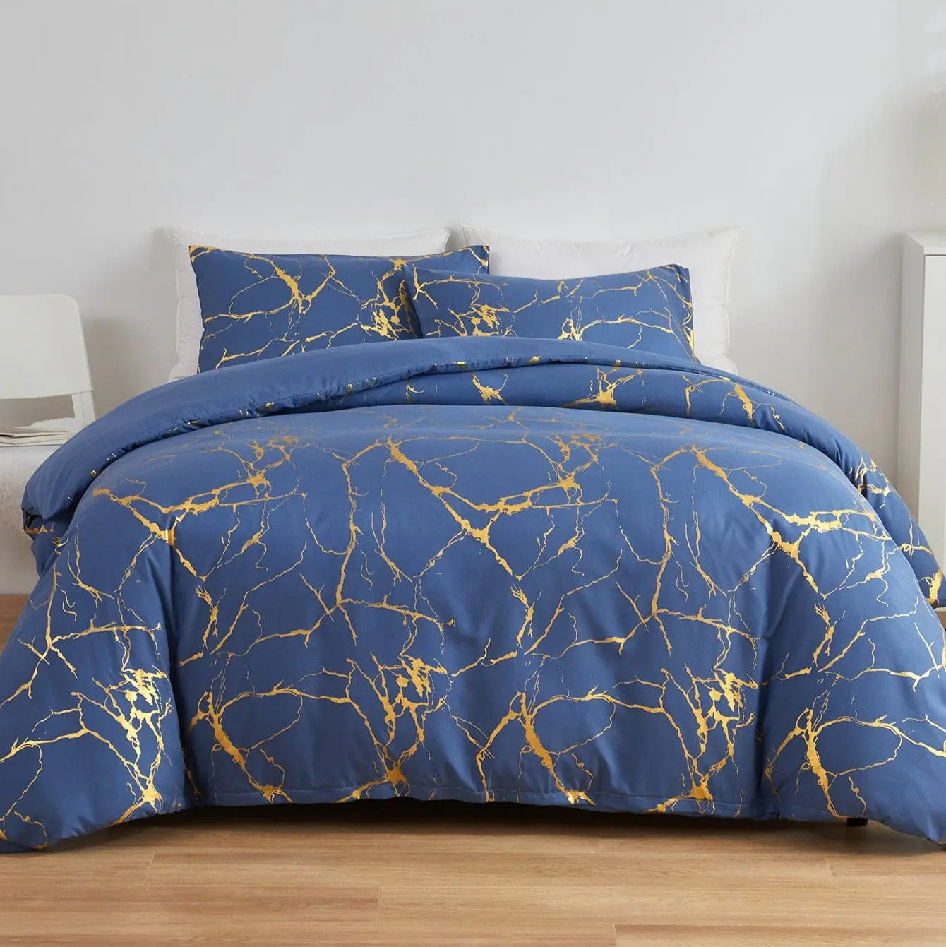 Elegant Marble Design Duvet Cover Set Brooklyn & Birch