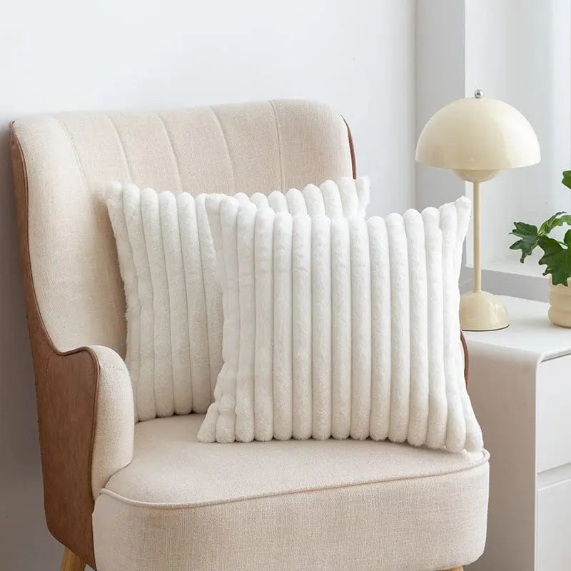 Plush Nordic Luxe Faux Fur Pillow Covers for Ultimate Comfort Brooklyn & Birch