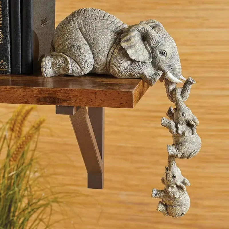 Majestic Elephant Resin Sculpture – A Stunning Addition to Your Decor Brooklyn & Birch