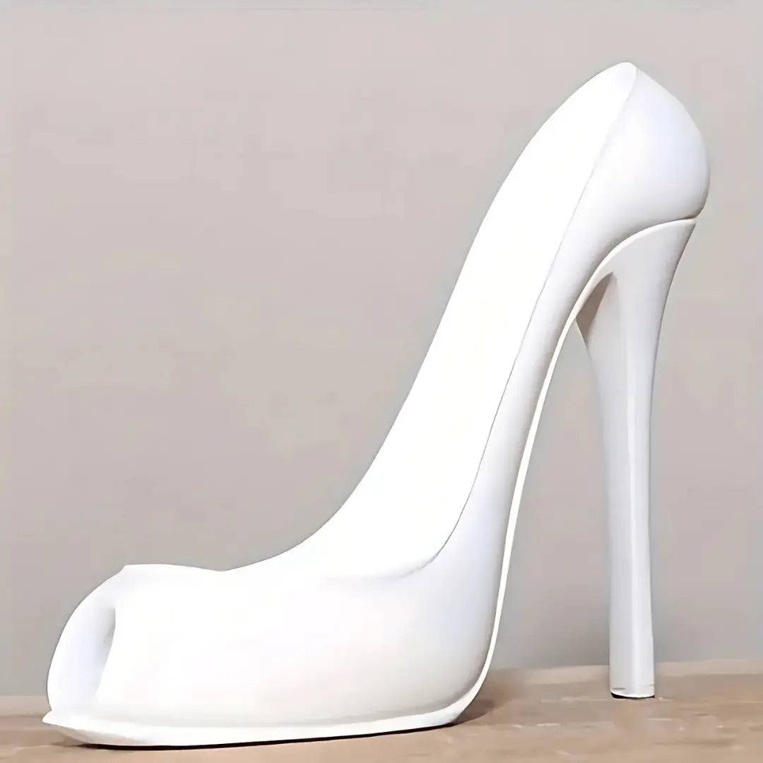 Elegant Wine Rack with Glamorous Heel Design Brooklyn & Birch