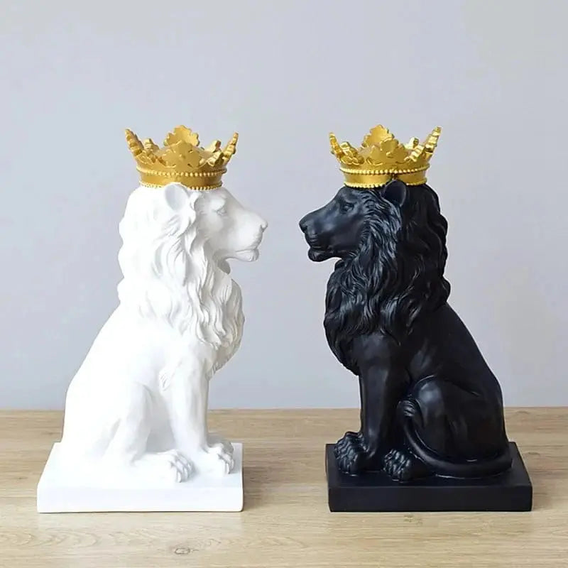 Regal Lion King Sculpture for Your Home Décor Brooklyn & Birch