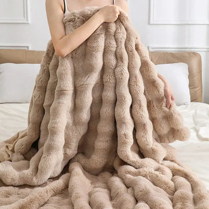 Cozy Luxe Velvet Blanket by LushNest Brooklyn & Birch
