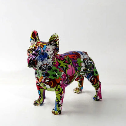 Charming Playful English Bulldog Resin Figurine Brooklyn & Birch