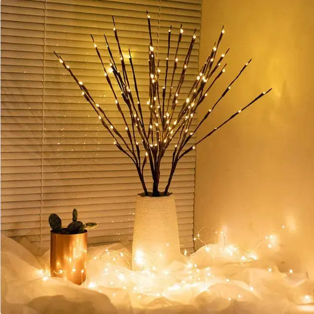 Enchanting Nordic Branch String Lights Brooklyn & Birch