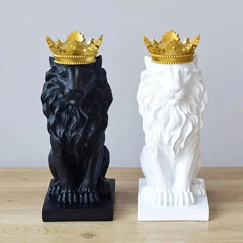 Regal Lion King Sculpture for Your Home Décor Brooklyn & Birch