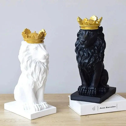 Regal Lion King Sculpture for Your Home Décor Brooklyn & Birch