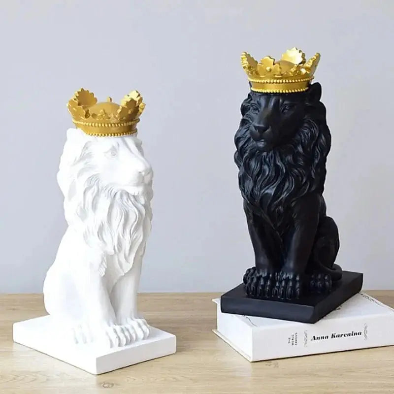 Regal Lion King Sculpture for Your Home Décor Brooklyn & Birch
