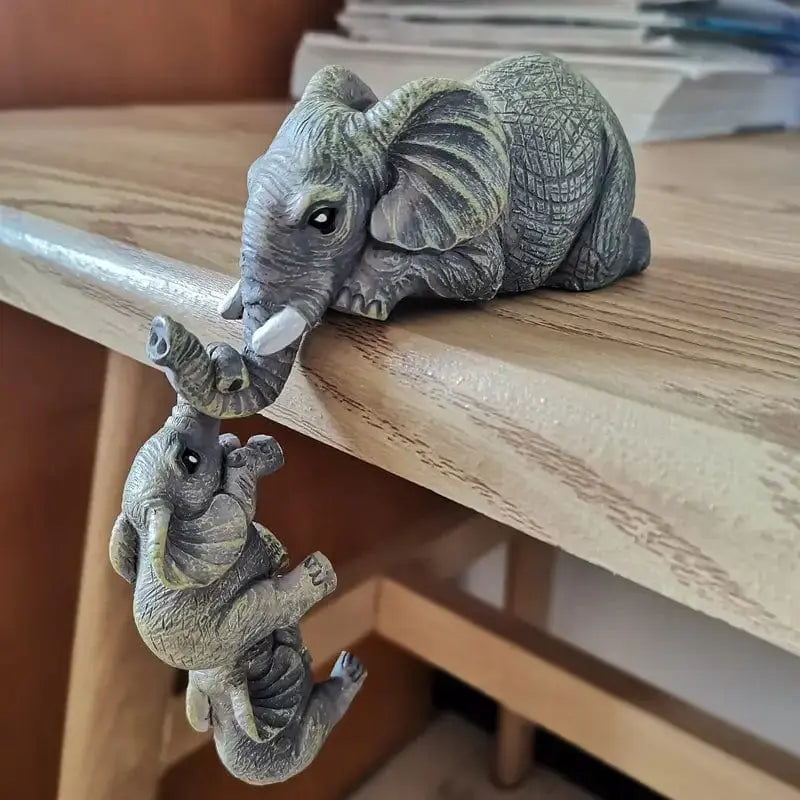 Majestic Elephant Resin Sculpture – A Stunning Addition to Your Decor Brooklyn & Birch