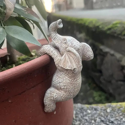 Charming Elephant Wall Art Sculpture Brooklyn & Birch
