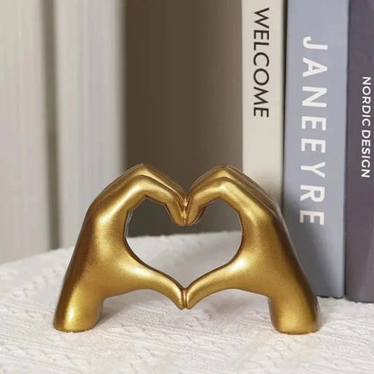 Heartfelt Hands Resin Art Piece Brooklyn & Birch