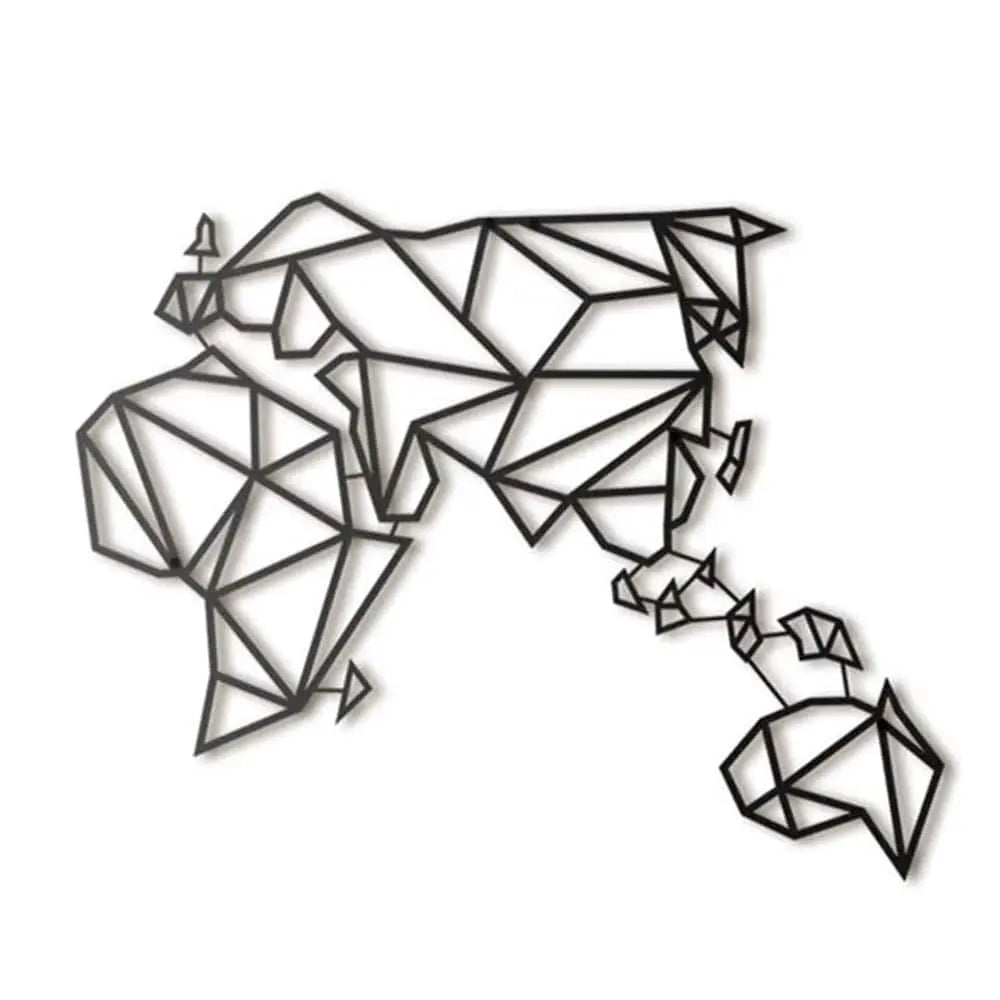 Adventure Awaits: Stunning Metal World Map for Travel Enthusiasts Brooklyn & Birch