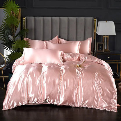 Opulent LuxeSilk Ice Silk Bedding Collection Brooklyn & Birch
