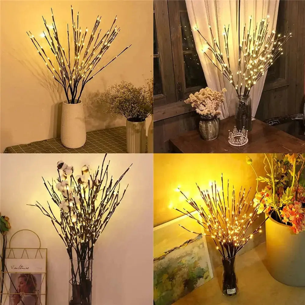 Enchanting Nordic Branch String Lights Brooklyn & Birch