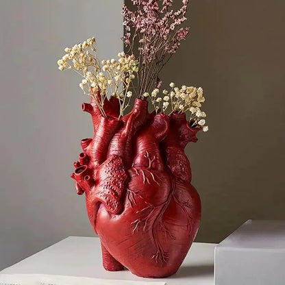Enchanting BloomHeart Resin Vase Brooklyn & Birch