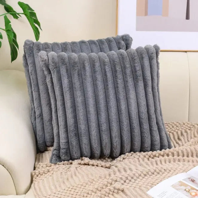Plush Nordic Luxe Faux Fur Pillow Covers for Ultimate Comfort Brooklyn & Birch