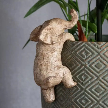 Charming Elephant Wall Art Sculpture Brooklyn & Birch