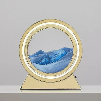 3D Hourglass Deep Sea Sandscape